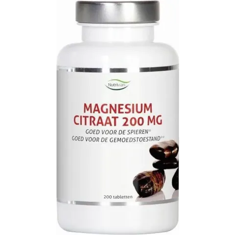 NUTRIVIAN MAGNES CITR 200MG
