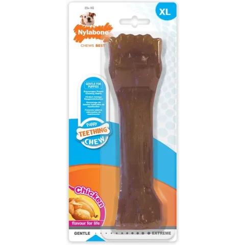 Nylabone Flexible Puppy Bone Souper Xlarge - Hondenspeelgoed - Kip Vanaf 23kg