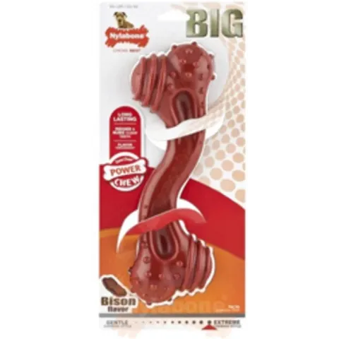 Nylabone Power Chew Monster Curve Bone Bison XXL