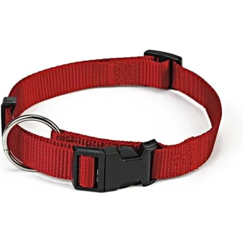 Nylon halsband verstelbaar 22-35x10 rd