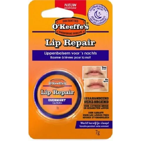 O'keeffe's - Lippenbalsem voor 's nachts - potje 7 gram