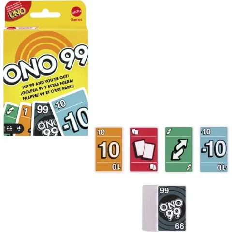 O'NO 99 - Mattel Games - Kaartspel