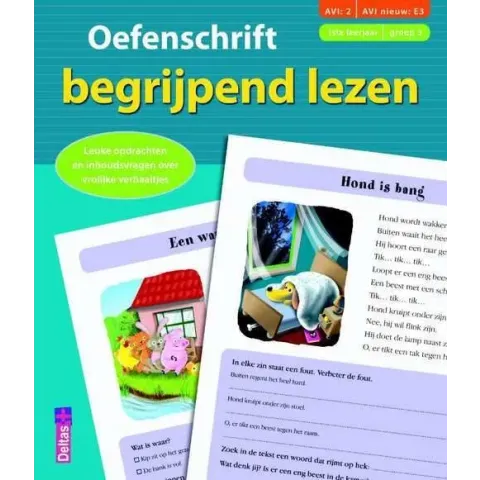 Oefenschrift Begrijpend Lezen 1e Leerjaar (Groep 3) E3