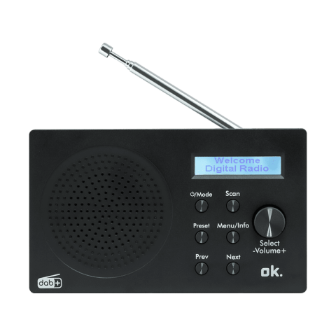 OK. Ord 101bt-b-1 Dab+ Zwart