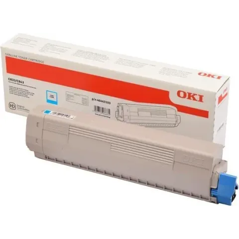OKI 46443103 tonercartridge Origineel Cyaan 1 stuk(s)