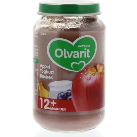 Olvarit 12m54 appel yoghurt bosbes