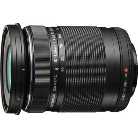 Olympus M ZUIKO Digital + ED M 40-150 mm - f/4-5.6 R - Zwart