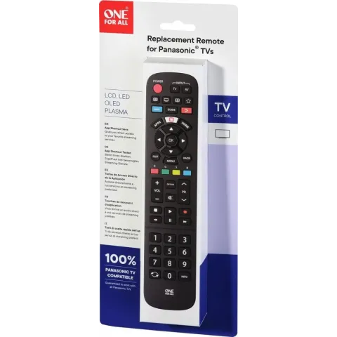 One For All URC4914 Panasonic Replacement Remote