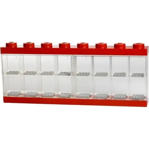 Opbergbox Minifiguur 16, Rood - LEGO