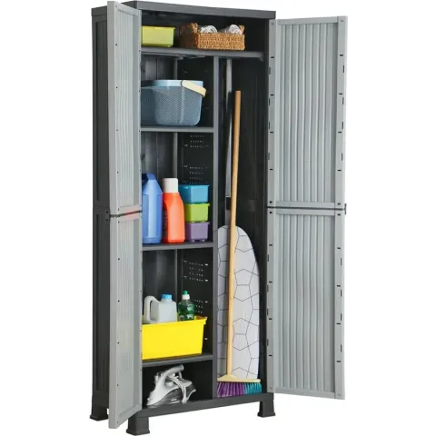 Opbergkast 68x39x171,5 cm kunststof