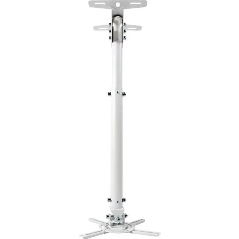 Optoma OCM815W universele verstelbare (58-73cm) plafond ophangbeugel voor projector, kleur: wit