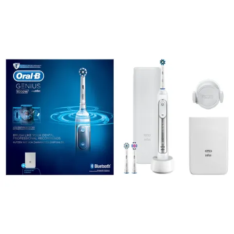 Oral-b Elektrische Tandenborstel Genius 8200w Silver