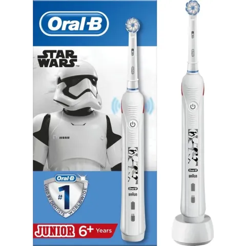 Oral-B Junior Star Wars - Elektrische Tandenborstel - Powered By Braun - 1 Handvat en 1 opzetborstel
