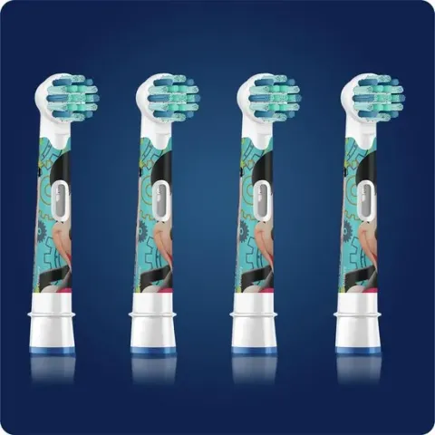 Oral-B Kids Opzetborstels, Verpakking Van 4