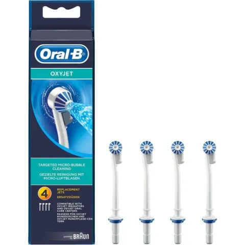 Oral-B OxyJet - Opzetborstels - 4 stuks