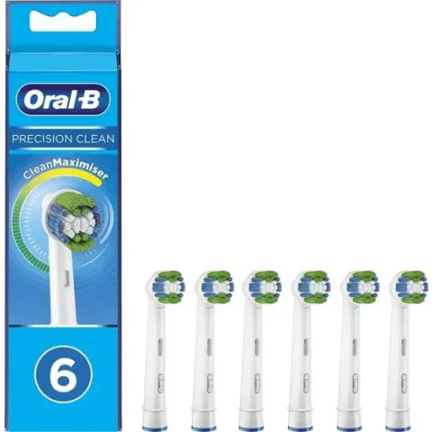 Oral-B Precision Clean Opzetborstels - CleanMaximiser - 6 stuk(s) - Wit