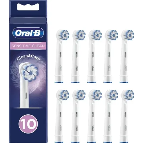 Oral-B Sensitive Clean Opzetborstel - 10 Stuks