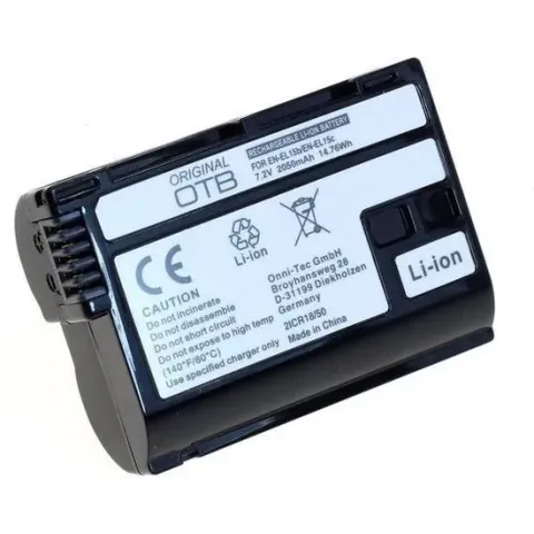 Original OTB Accu Batterij Nikon EN-EL15b EN-EL15c EN-EL15 2050mAh