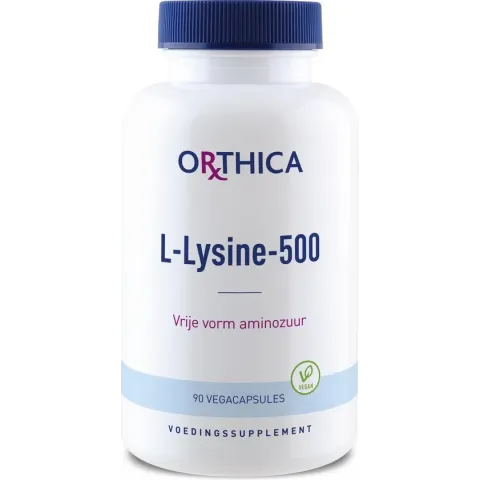 Orthica L-Lysine-500 Voedingssuplement - 90 Capsules