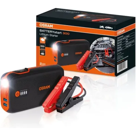 Osram BATTERY Start 300 Jump Starter + Powerbank