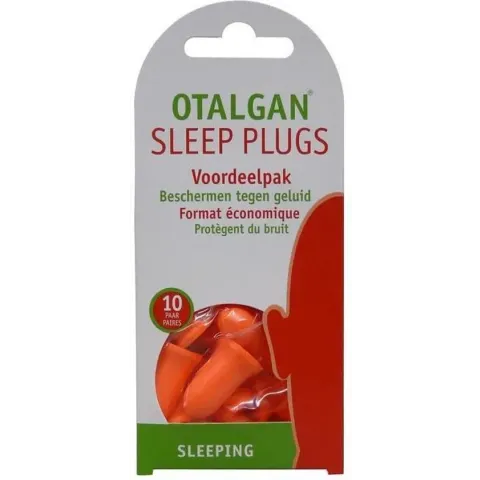 Otalgan oordopjes sleepplug - 20 stuks