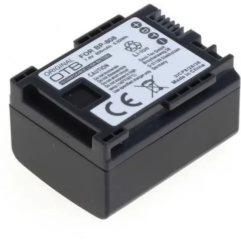 OTB Accu - BP-808 geschikt voor Canon - 800mAh Infochip