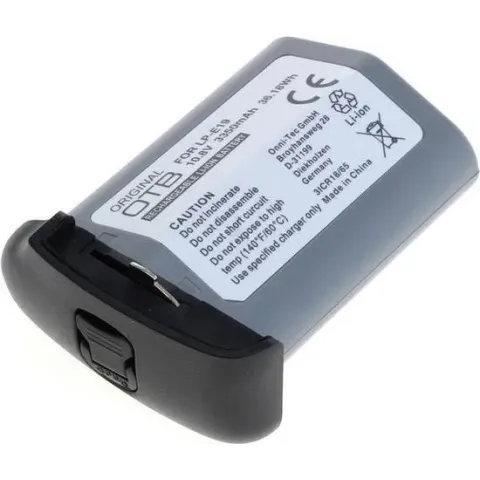 OTB Camera accu compatibel met Canon LP-E4 en LP-E19 / 3350 mAh
