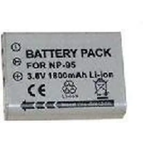 OTB Camera accu compatibel met o.a. Fujifilm NP-95 / 1500 mAh