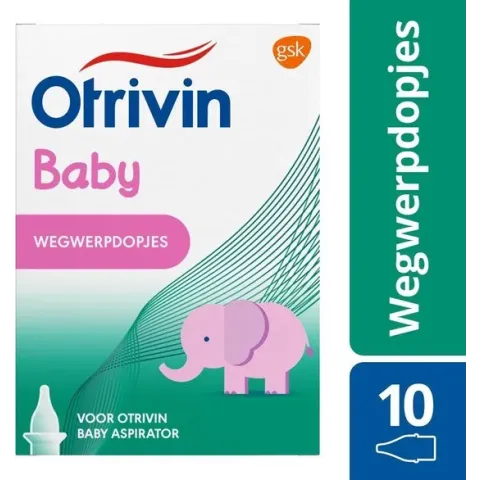 Otrivin - Baby Aspirator Wegwerp neusdopjes - 10 stuks - Navulverpakking
