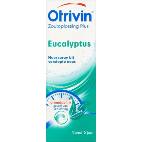 Otrivin Plus Eucalyptus - zoutoplossing- 20 ml - Neusspray
