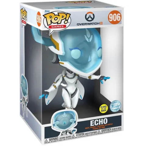 Overwatch 2 Funko Pop Jumbo Vinyl: Echo (Glow in the Dark)
