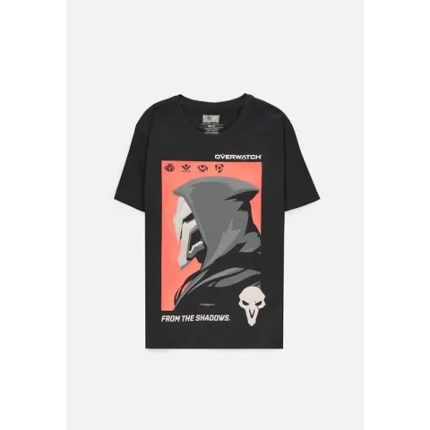 Overwatch Heren Tshirt -M- Reaper Zwart