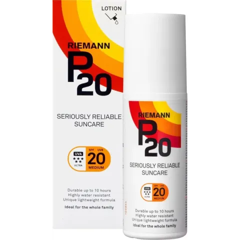 P20 - SPF 20 - 100ml - Zonnebrandcrème- Lotion