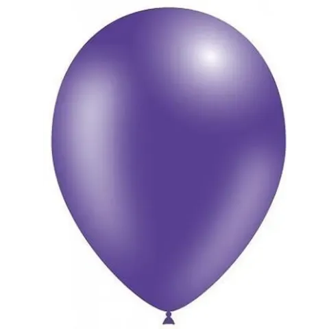 Paarse Metallic Party Balloons - Glanzende Feest Ballonnen 100 stuks