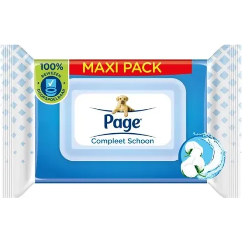 Page Vochtig Toiletpapier Maxipack 74st