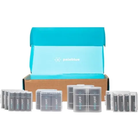 Pale Blue oplaadbare batterijen (Home Conversion Kit) 4x9V/4xD/12xAA/12xAAA