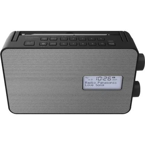 Panasonic DAB+ Digitalradio mit Bluetooth RF-D30BT, schwarz