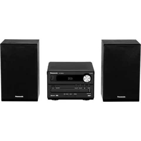 Panasonic SC-PM254EG-K Home audio micro system Zwart home audio set