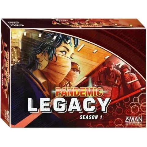 Pandemic Legacy Red - Bordspel