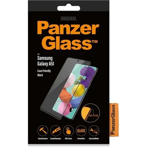PanzerGlass Case Friendly Screenprotector voor de Samsung Galaxy A51