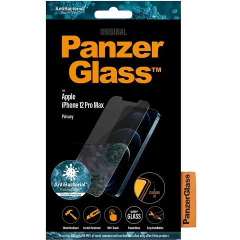 PanzerGlass Privacy Screenprotector voor de iPhone 12 Pro Max