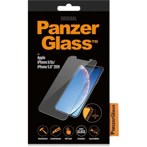 PanzerGlass Screenprotector voor de iPhone 11 Pro / X / Xs