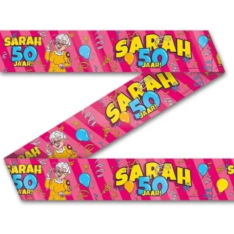 Paper Dreams Markeerlint Sarah 12 Meter Pvc Roze