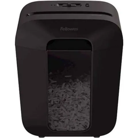 Papierversnipperaar Fellowes LX45 papiervernietiger, 8 vel, snippers, zwart