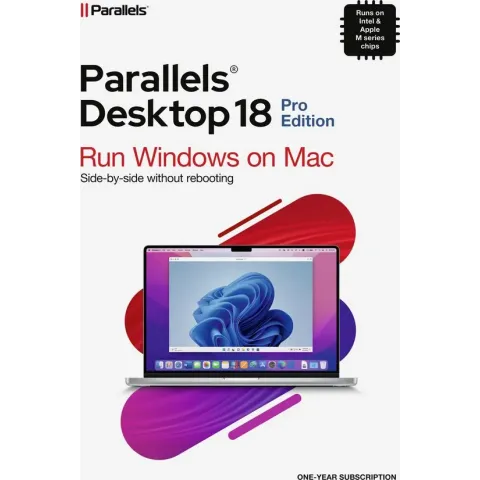 Parallels Desktop 18 Pro Edition - Run Windows op een Mac - 1 jaar - Mac