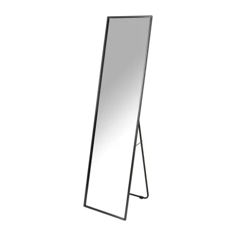 Passpiegel basix - zwart - 40x150 cm
