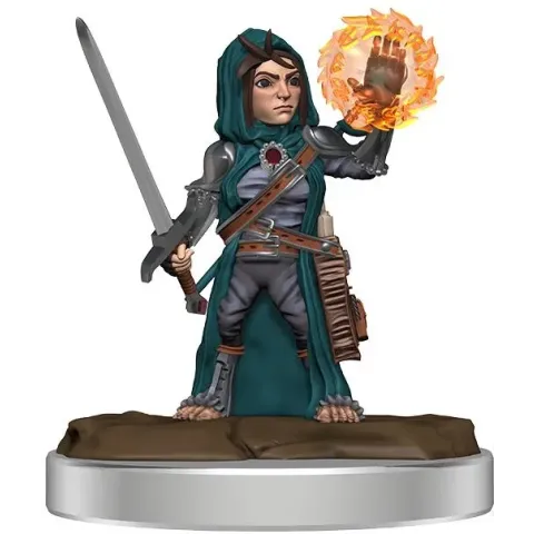 Pathfinder Battles: Female Halfling Cleric Premium Painted Figure