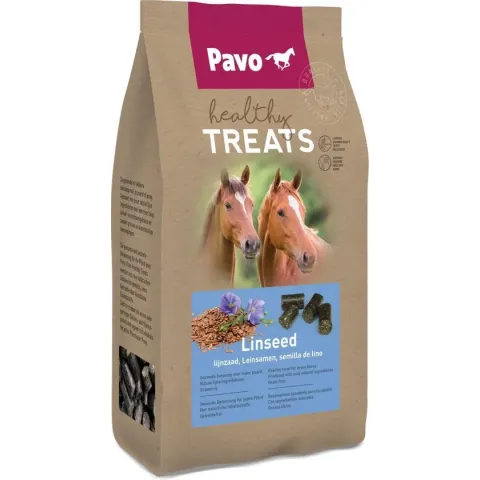 Pavo Healty Treats 1 kg - Paardensnack - Lijnzaad