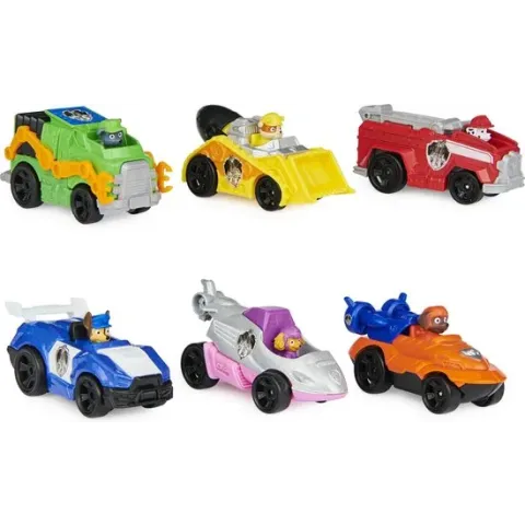 PAW Patrol - The Movie - True Metal Vehicles Gift Set (6-Pack) 1:55