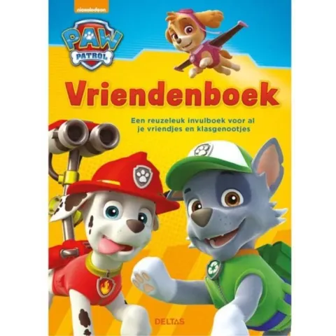 Paw Patrol vriendenboek